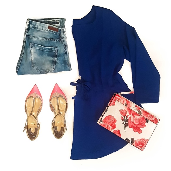 Drawstring Frill Blouse - Picture 2 of 7